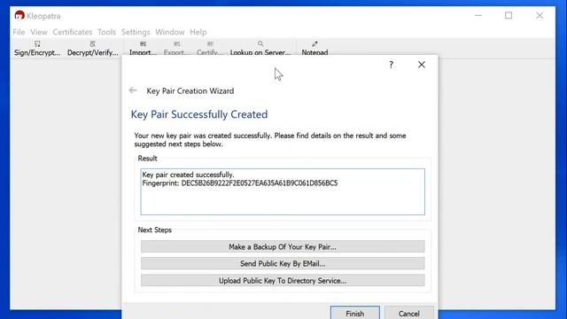 #3 Creating Private and Public Key using Kleopatra смотреть онлайн