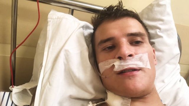 Гастроэктомия.  Лечение рака желудка. Третий день после операции по полному удалению желудка