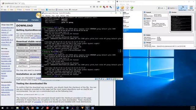 Installing Gentoo Part 1 (System Rescue CD) смотреть онлайн