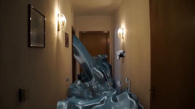 Blender Camera Tracking + Fluid Simulation смотреть онлайн