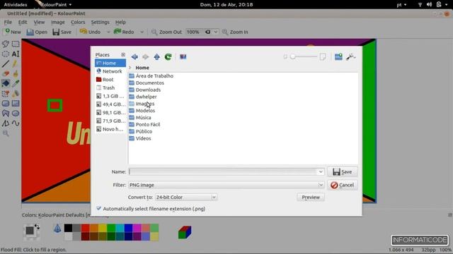 KolourPaint - Uma Alternativa ao Paint Para Linux! смотреть онлайн