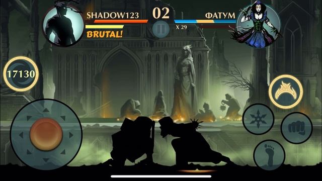 SHADOW FIGHT 2 / UNDERWORLD / Set night vs Assassin Set / IOS GAMEPLAY смотреть онлайн