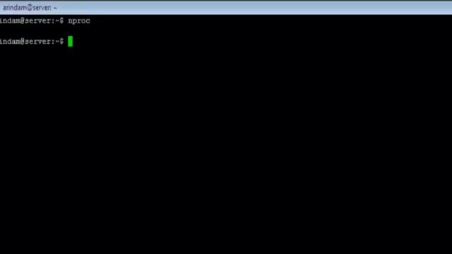 Linux - nproc Command - w3resource смотреть онлайн