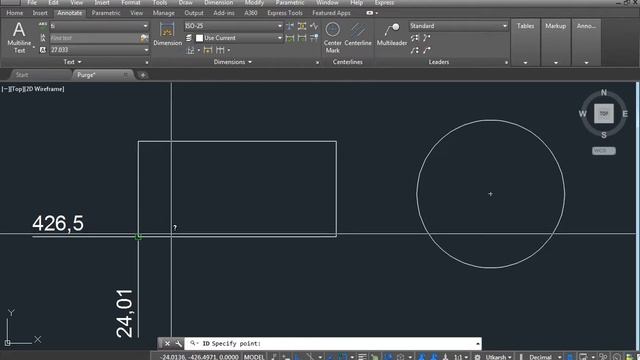 ID Command In AutoCAD In Hindi смотреть онлайн