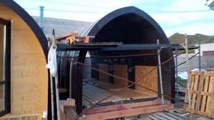 Арочный дом для кемпинга размером 3 на 6,6 м