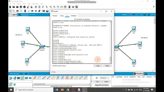 How to do PAP Configuration in Cisco Packet Tracer Tutorial смотреть онлайн
