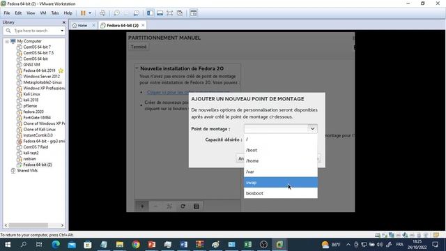 Etapes d'installation de la distribution Fedora 20 смотреть онлайн