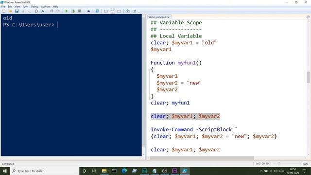 Variables In PowerShell смотреть онлайн
