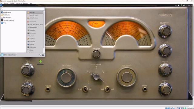 A look to applications of KB1OIQ Andy's Ham Radio Linux смотреть онлайн
