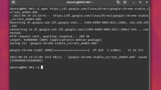 How To Install Google Chrome In Ubuntu With Terminal | In Hindi смотреть онлайн