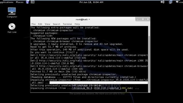 كيفية تثبيت chromium المشابه ل-google chrome على ال-kali linux смотреть онлайн