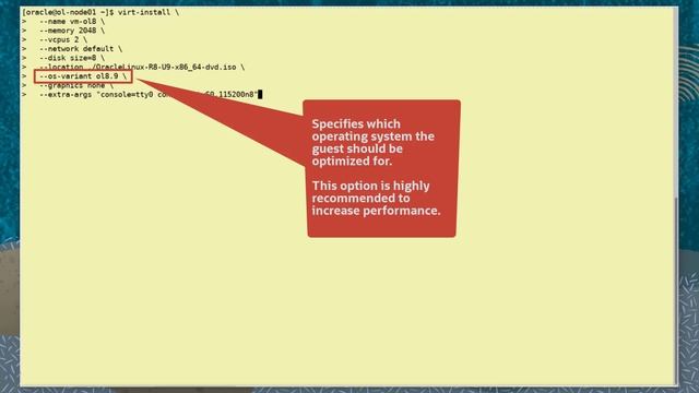Use the virt-install Command смотреть онлайн