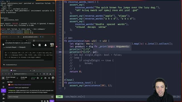 Trying codewars with rust! смотреть онлайн