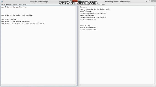 Batch Tutorial - How to create and load a configfile смотреть онлайн