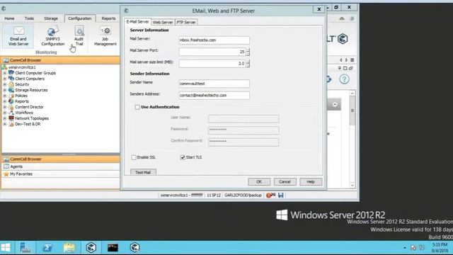 How to manage the CommVault Commserve from another server смотреть онлайн
