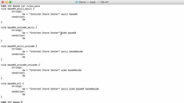 YARA's BASE64 Strings смотреть онлайн