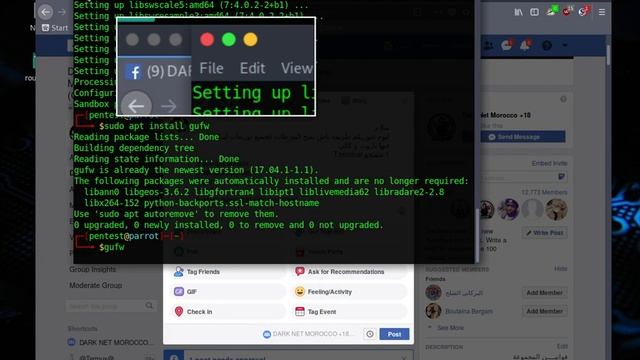 Open Port In Parrot os/Kali linux смотреть онлайн