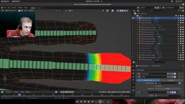 Live Character Rigging with Demeter Dzadik #1