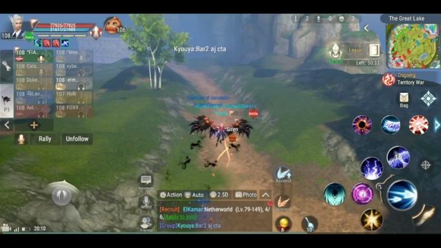PERFECT WORLD MOBILE | TERRITORY WAR GUILD #OceanNebula#GarudaId смотреть онлайн
