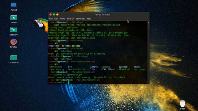 CyberScan Port scanner & IP GEO Location with parrot os 3 9 смотреть онлайн