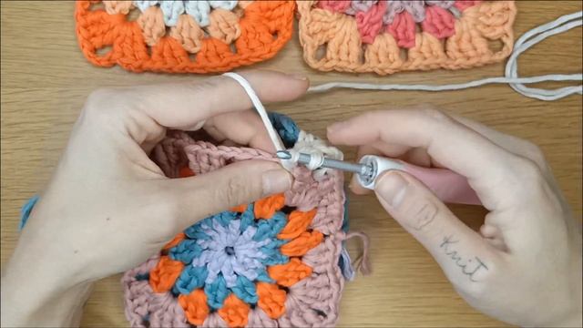 DIY Crochet Granny Square Beach Bag ❤️ paso a paso смотреть онлайн