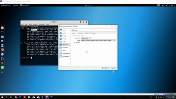 Setting up wireless adapter || changing IP address || IP configuration of Kali Linux in Virtualbox