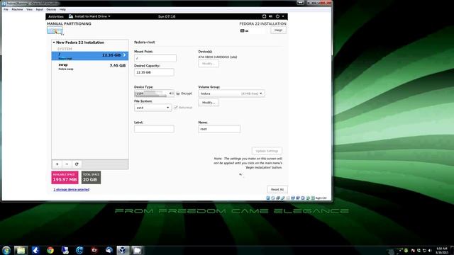 How to Peform a Clean Install of Fedora Linux 22 смотреть онлайн