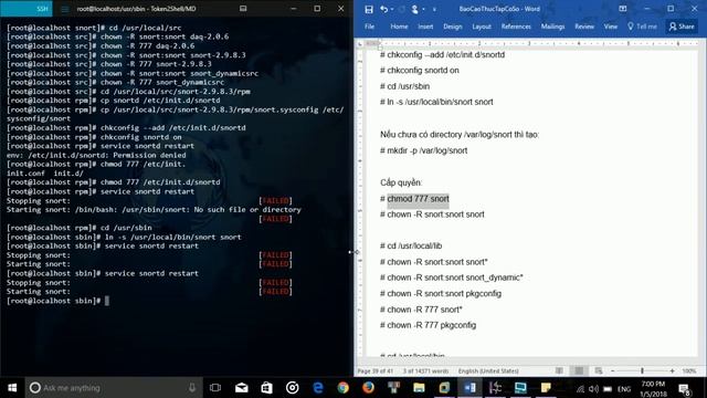 Install Snort IDS/IPS in CentOS hacker attack смотреть онлайн