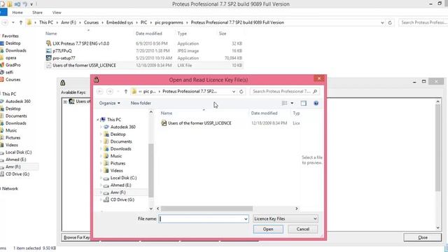 Proteus Tutorial 02 - How To Install Proteus 7.7