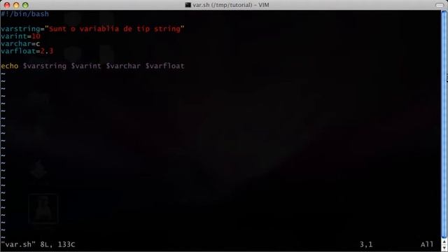 Bash Tutorial 2. (Variabile, globale, locale) смотреть онлайн