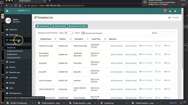 Automate Switch Configuration using AmpCon смотреть онлайн