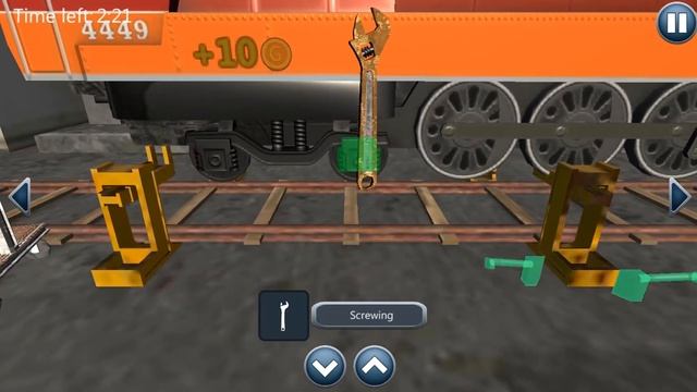 Railway Train Mechanic Garage Gameplay Video Android/iOS смотреть онлайн