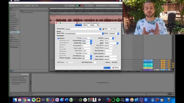 3.1 - Software Installation Jack | How to use qjackctl смотреть онлайн