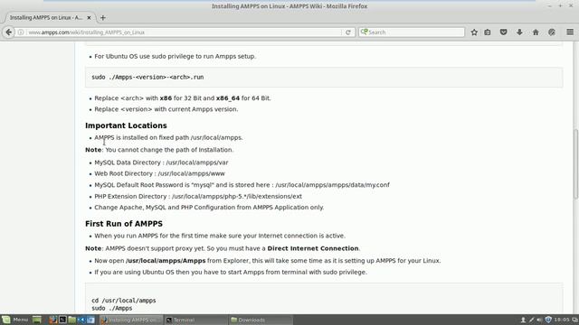 Install Ampps Linux "Config Local Web Development" للينكس Ampps كيفية تثبيت смотреть онлайн