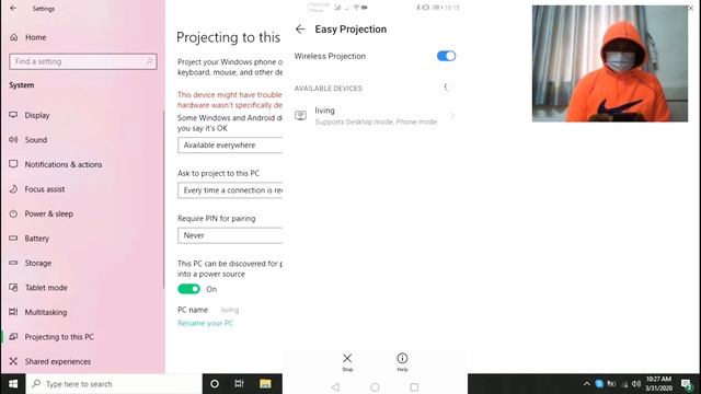 PC to Mobile wireless projection смотреть онлайн