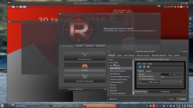 Taking RevengeOS Linux out for a spin : Cooking With Linux смотреть онлайн