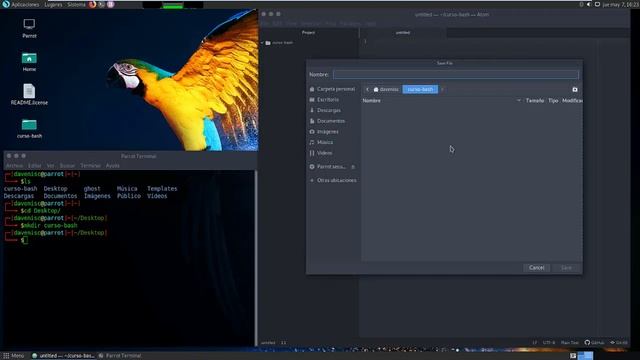 💻curso bash script | tutorial bash | hola mundo con bash | video 1-10 смотреть онлайн