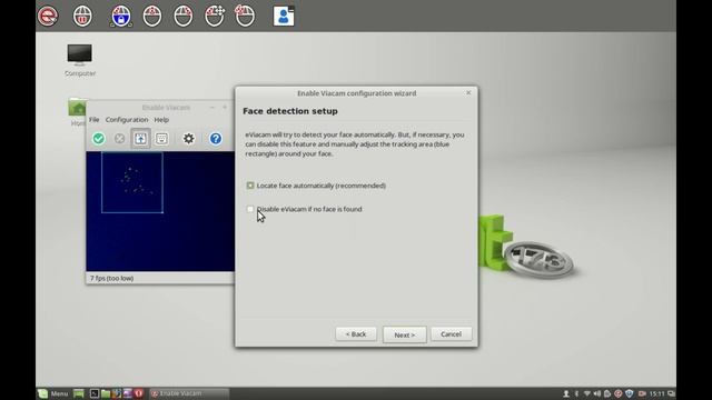 eViacam ( Enable Viacam) : Control mouse with your head in Linux Mint / Ubuntu смотреть онлайн