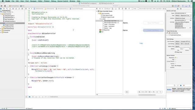 iOS Development Course Beginner - 27. UITextField Part 1 смотреть онлайн