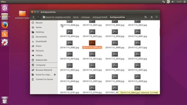 Linux - Show thumbnails on Network Drive смотреть онлайн