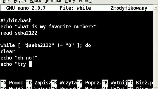 Bash tutorial ####6 while смотреть онлайн