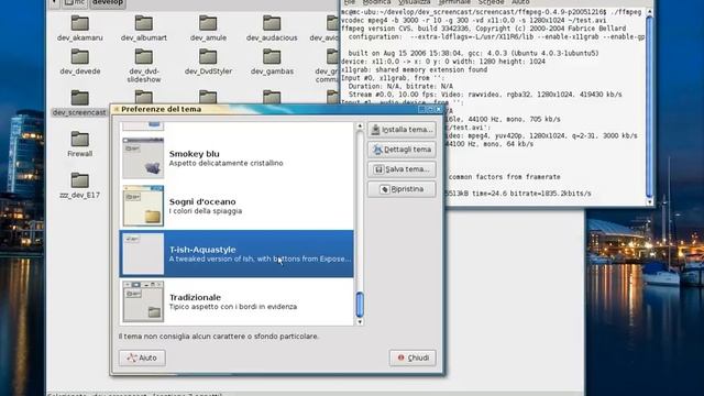 Beryl on Dapper + GTK wd (Compiz) смотреть онлайн
