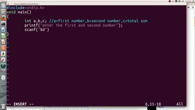 Add Two Number | C Programming | Ubuntu | Linux смотреть онлайн