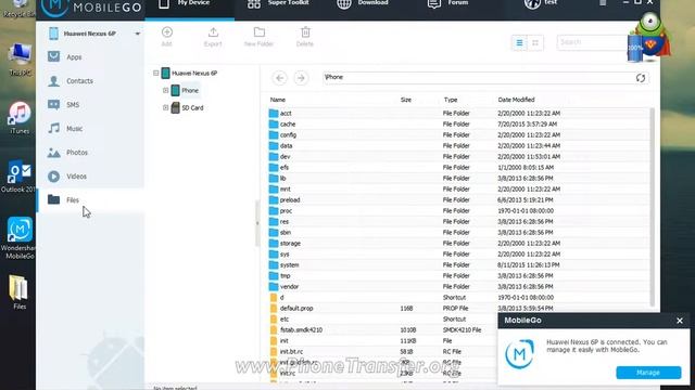 How to Add files to Huawei Nexus 6P from Computer, Import Data to Huawei Nexus 6P смотреть онлайн