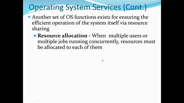 Operating System Overview: Operating Systems Services смотреть онлайн