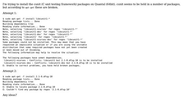 Ubuntu: Installing cunit on Ubuntu Quantal смотреть онлайн