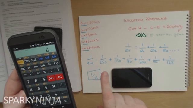 Calculating combined insulation resistance tests - C&G 2391 смотреть онлайн