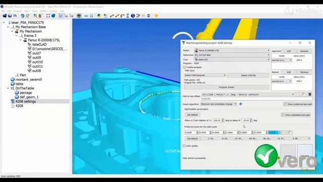 WorkNC Robot - Simulate Robot Application смотреть онлайн