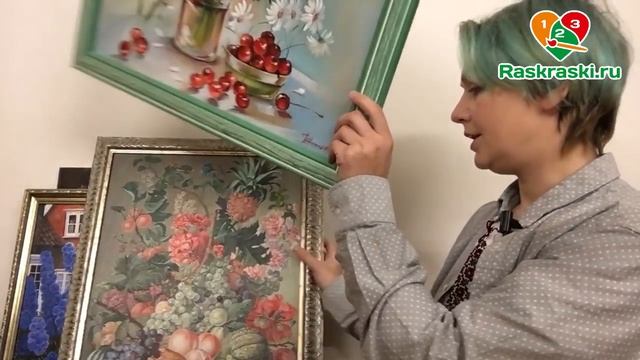 Крепим раму на любую картину! Для ХОЛСТА и КАРТОНА! смотреть онлайн