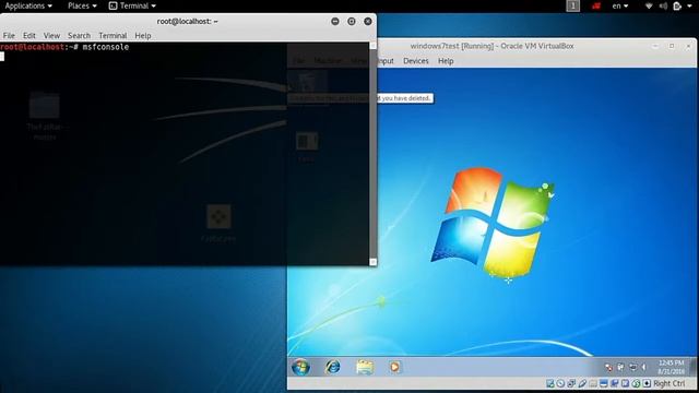 How to hack windows with FatRat on kali linux. смотреть онлайн